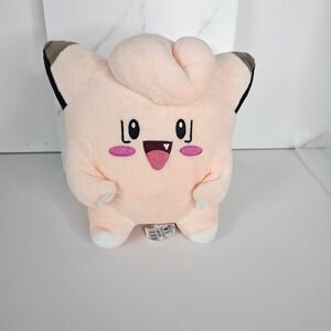 Pokemon Clefairy Plush Stuffed Animal Toy Pink Cute Character 8 inch